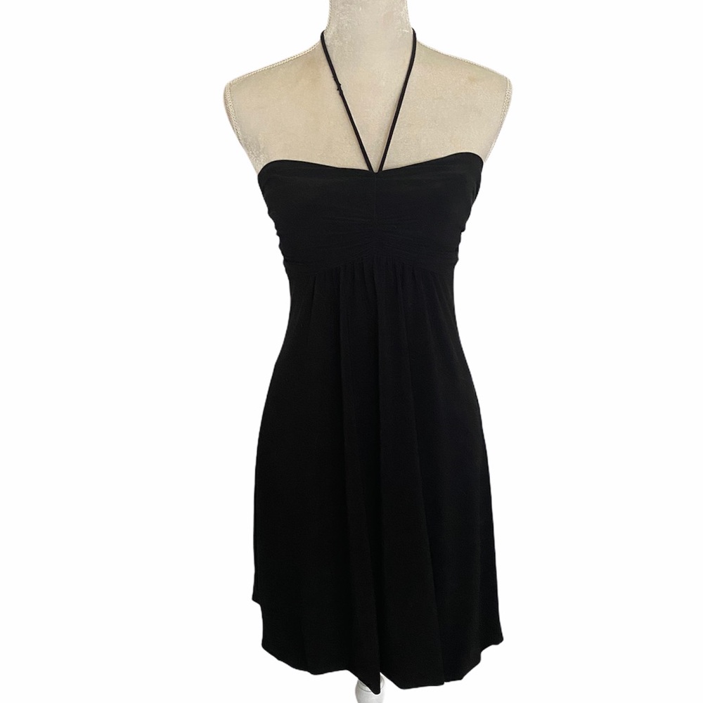 Forever 21‎ Black Halter Dress sz S